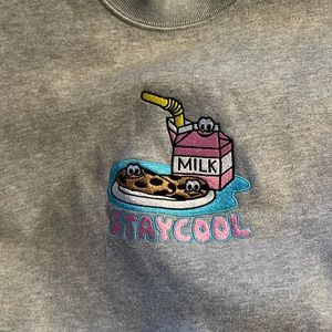 Gray StayCool Graphic Sweatshirt